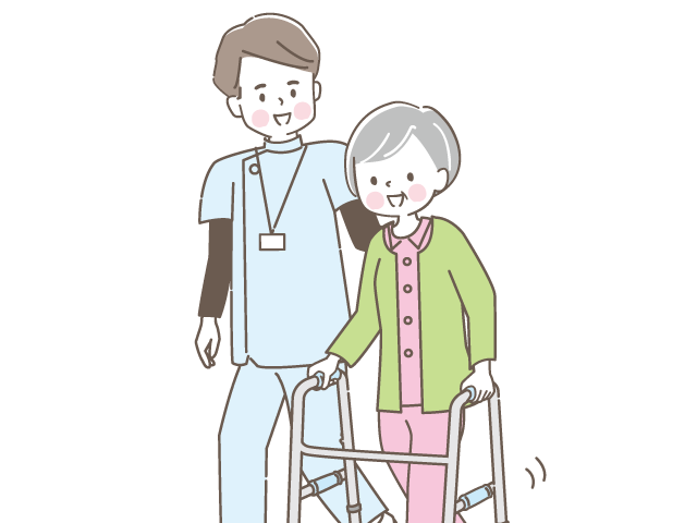 機能訓練のサポート